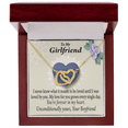 thumbnail image 5 of To My Girlfriend I Love You More Every Day Inseparable Necklace, 5 of 20