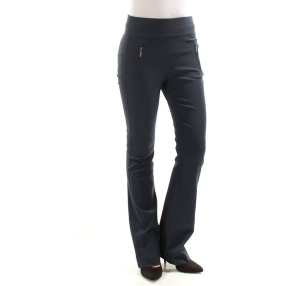 INC $70 Womens New 1601 Navy Zippered Wear To Work Pants 2 B B