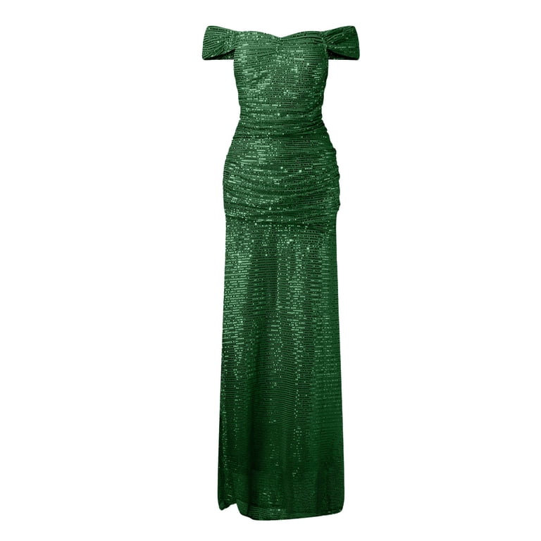 slim fit dress slacks Dark Green Formal Ball Gown Open Back Mermaid Prom Dress|Sheergirl.com   SheerGirl
