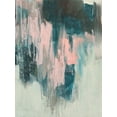 thumbnail image 2 of Goldberger, Jennifer 25x32 White Modern Wood Framed Museum Art Print Titled - Blush Cascade II, 2 of 4