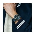 thumbnail image 5 of AVI-8 43 x 12.5 mm Hawker Hurricane Kent Automatic Sussex Leather Strap Blue Dial Mens Watch, 5 of 5