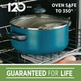 thumbnail image 6 of Farberware High Performance 16 Piece Nonstick Pots and Pans Set, Teal, 6 of 7