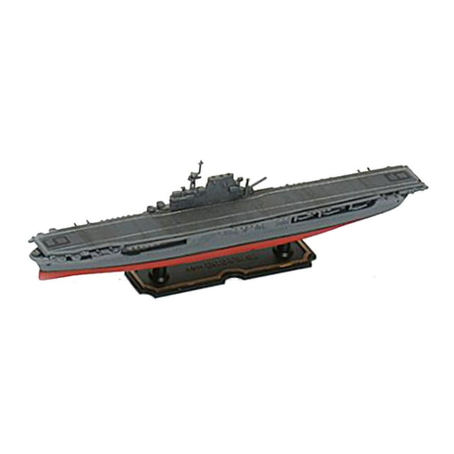 yingyy Engaging DIY Assembled Ship Model Kits Ship Carrier Model Kits 1/2000 Scale Educational Experience For Kids Enterprise 15cm