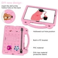 thumbnail image 4 of Dteck Kids Case for Samsung Galaxy Tab S9/S8/S7 11", Child-Proof Lightweight EVA Shockproof Handle Stand Protective Case with DIY Toys for Boys Girls,Pink, 4 of 6