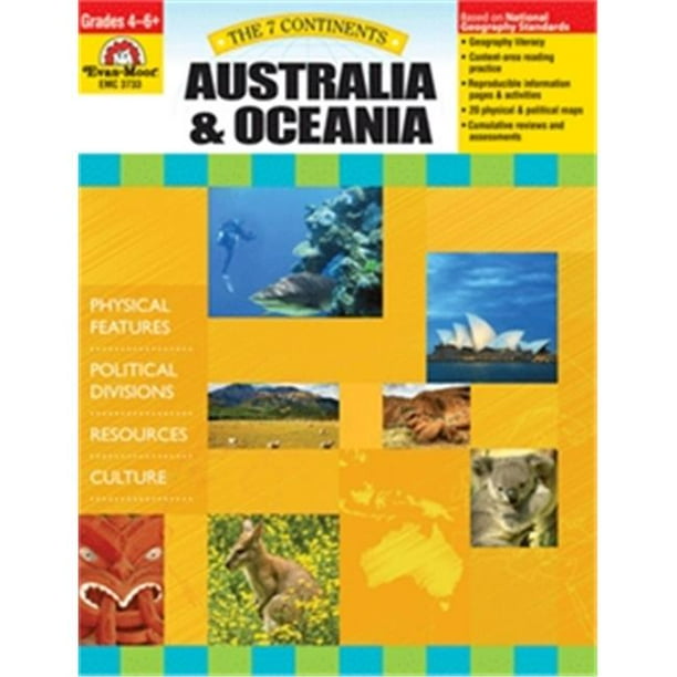 Evan-Moor Educational Publishers 3733 les 7 Continents - Australie & Océanie