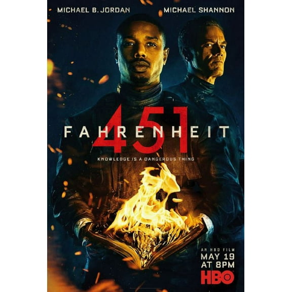 Bad Dog Posters Fahrenheit 451 Poster Poster 24x36 24x36 poster Color Category: Multi, Unframed, Ages: Adults