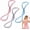 B-15+25+35LB, variant on arm resistance bands for women,  8 Shaped Resistance Rubber Band,for Working Out, Arm, Back, Fullbody Yoga Pulling Rope, Elastic Stretch Bands