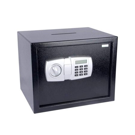 SereneLife SLSFE348 15.0 x 11.8 x 11.8 in. Electronic Safe Box with