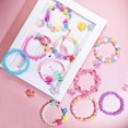 thumbnail image 3 of Pulseras para niños SIELEVIN, 27 unidades, juego de cuentas coloridas para niños de más de 3 años, 3 of 9