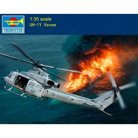 Trumpeter 05118 1:35 UH-1Y Venom Helicopter Assembly Model Kit