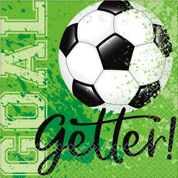 Soccer 'Goal Getter' Small Napkins (36ct)*
