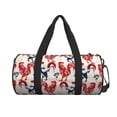 thumbnail image 2 of Easygdp Roosters Travel Bag, Camping, Weekend, Carry On Overnight Duffel Bag with Shoulder Strap, 2 of 8