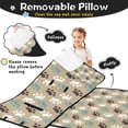 thumbnail image 3 of Paw Prints Toddler Nap Mats for Kids Preschool,Sleeping Mat Bag or Kids,Toddler Sleeping Bag,Toddler Nap Mat or Daycare, 3 of 6