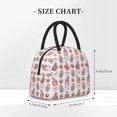 thumbnail image 2 of Fotbe Hello Easter Bolsa de Almuerzo con Estampado, Lonchera Aislada, Contenedor de Comida Reutilizable Tipo Cooler a Prueba de Fugas, 2 of 6