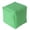 B002- Green, variant on Children Cubic Bean Bag, 3X3 in Sky Blue, Woven Canvas Fabric, Outdoor Group Activities, Classroom Skill Drills, Backyard Carnival Games, 1 Pc