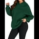thumbnail image 1 of Sudadera Informal de Larga con Capucha para Mujer, Jersey de y Otoño con Bolsillos. Verde M, 1 of 9