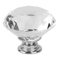thumbnail image 3 of Perilla de cajón de cristal, 1 pieza Perilla de cajón de diamante de cristal Manija de cajón de grado profesional, 3 of 9