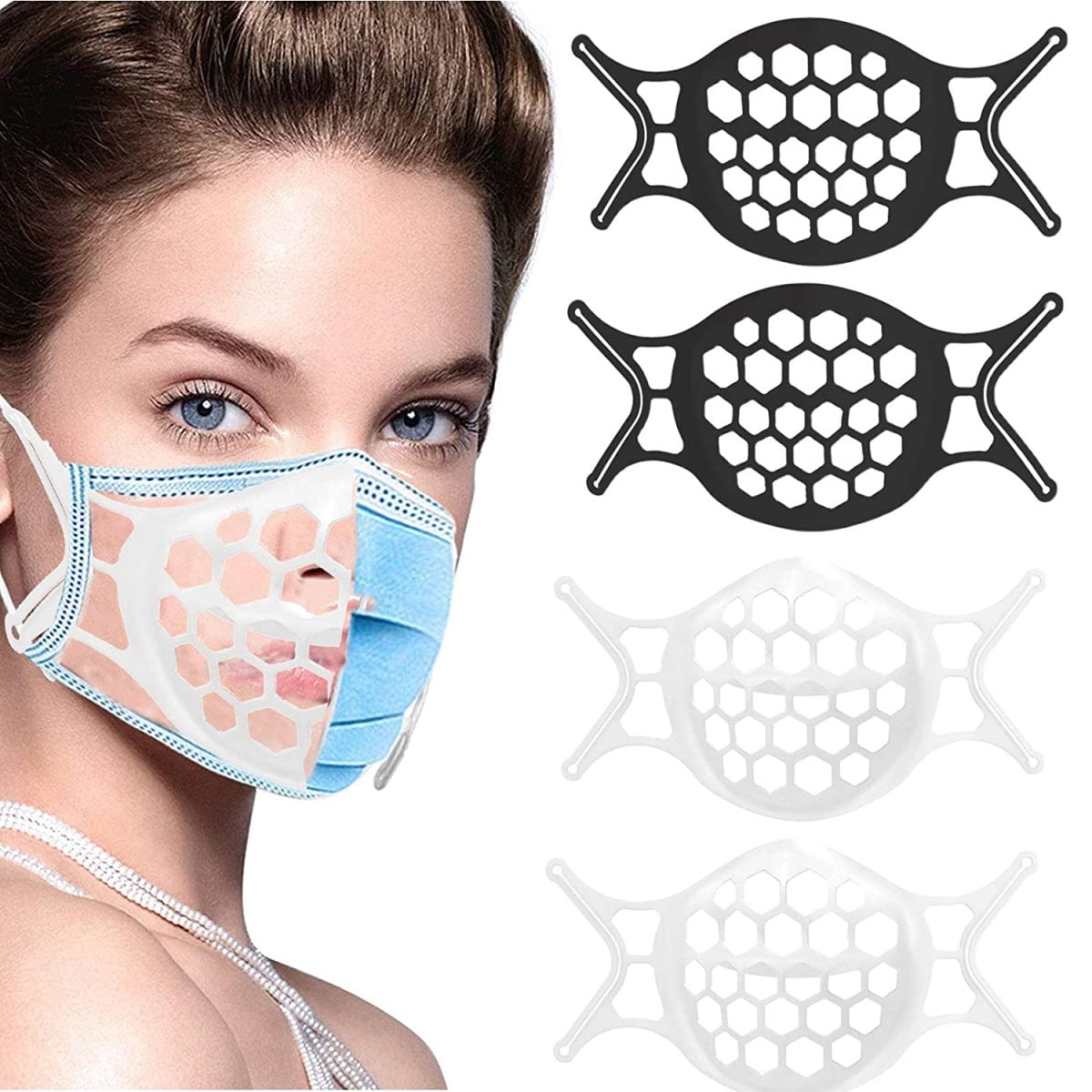 3D Face Mask Bracket With UpReusable Mask Inner Support Frame