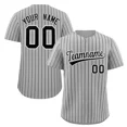 thumbnail image 3 of Camiseta de béisbol personalizada con tirantes, camisetas de hip hop con nombre y números de equipo impresos, uniformes deportivos para hombres, mujeres y niños, para fiestas y juegos de jugadores, 3 of 5