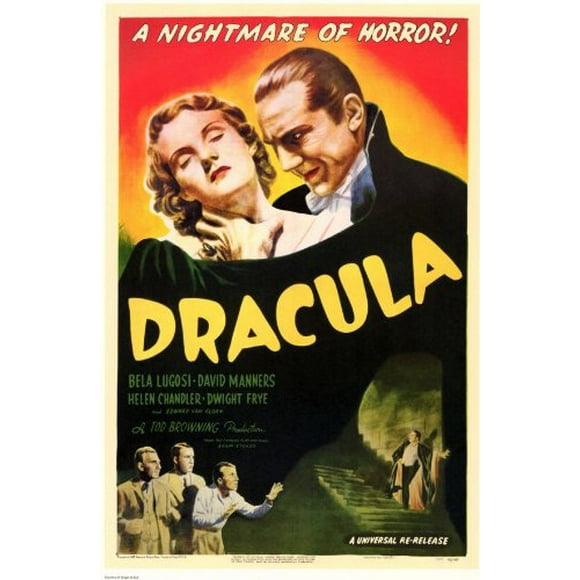 Dracula Movie Bela Lugosi 1931 Poster Print - 11x17