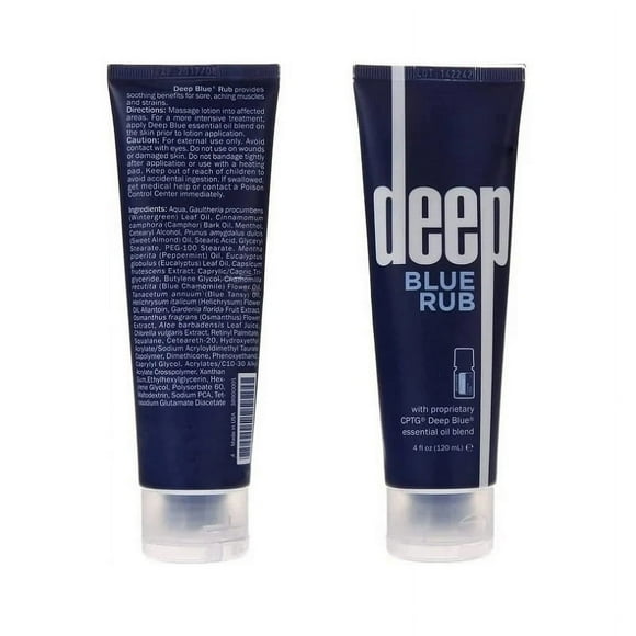 Do_TERRA -Deep Blue Rub Body Cream 4 fl oz./120 ml New