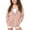 Beige, variant on KAUOD Teen Girls Cute Hoodies Ribbed Soft Zip up Hoodie Sweatshirts Kids Oversized Pockets Long Sleeve Fleece Clothes