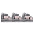 thumbnail image 1 of Yuarrent Juego de ovillos de lana antibolitas de 50g y 20g, juego de hilos de ganchillo para tejer suave, hilos para alfombras, accesorios de costura gris Type1 NO1 Yuarrent CBP185157, 1 of 6