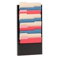 thumbnail image 1 of Durham 406-95 Steel 10 Contour Large Pocket Vertical Literature Rack, Gray, 1 of 1
