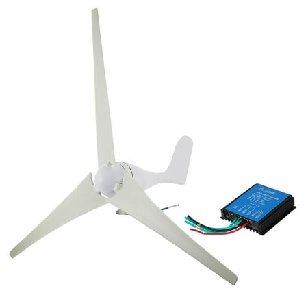 Wind Generators For Home Use BestEquip Wind Turbine 400Watt Wind Turbine Generator DC 12V Wind Turbine Generator 3/5 Blades with Controller ()