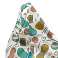 thumbnail image 5 of Knitting Lounger Chair Bag, Yarn Balls Crochet Needlework Workshop Handicrafts Relaxing Activities, High Capacity Storage with Handle Container, Lounger Size, Pale Coffee Turquoise, by Ambesonne, 5 of 5