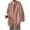 Pink, variant on Iugvhana Men's Oversized Corduroy Long Sleeve Shirts Tops Comfort Solid Casual Loose Cardigan Button Down Lapel Shirt Coffee L
