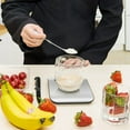 thumbnail image 6 of Food Kitchen Scale, Weight Grams and Oz, LED Backlit Display, Stainless Steel, 6 of 7
