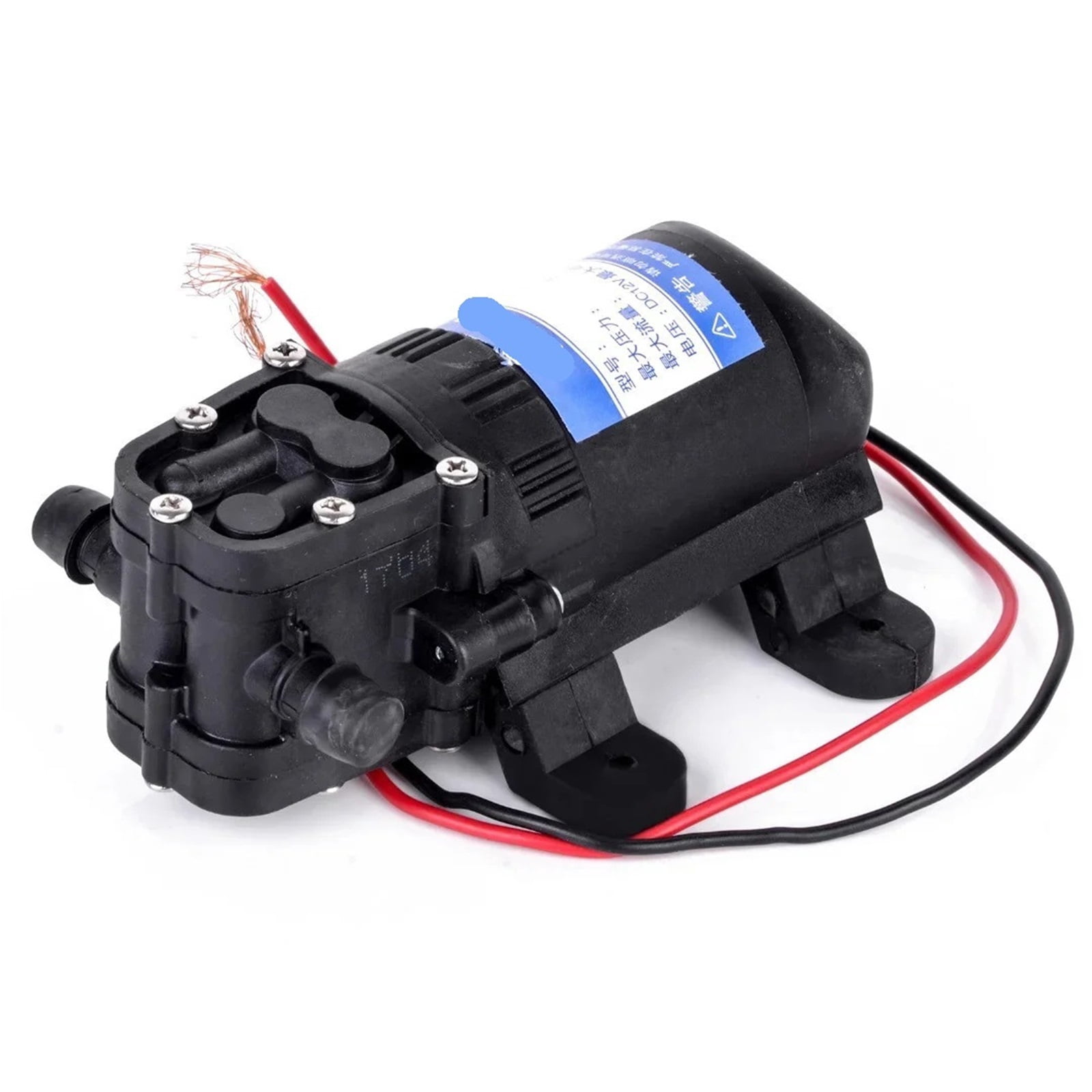 Sturdy DC 12V 3.5L/min Agricultural Electric Water Pump Black Mini High Pressure Diaphragm Water Sprayer Car Wash