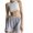 Light Blue, variant on Bermuda Shorts for Women Cute Soft Plaid Print Button Front Pajama Bottoms Sleepwear Summer Flowy Shorts S-XL