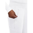 thumbnail image 2 of Healing Hands Women's Scrub Jogger Pant Tara with 6 Pockets, Durable, 2-Way Stretch and Easy Care Fabric - 9233T, L Tall, White, 2 of 7