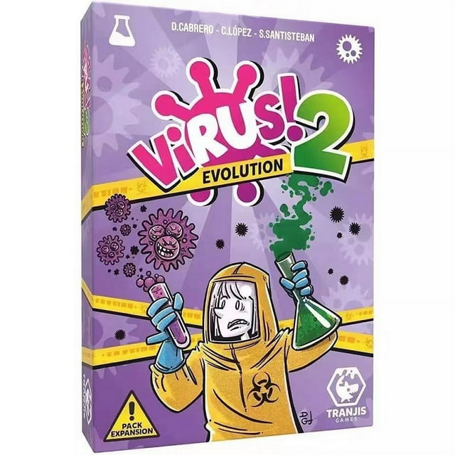 Giant Virus Card Game, Contagious Fun Card Game, Family, Party Fun, Card Game-Vinsniv