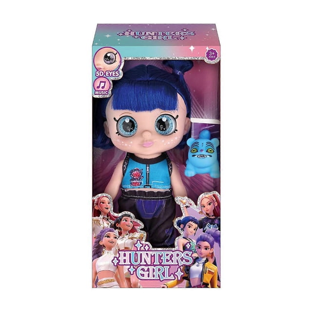 Demon Hunters Action Figure Doll - Movable Joints 5D Eyes Rumi Mira Zoey Collectibles for Kids & Fans