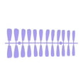 thumbnail image 1 of Juego de Tiras de Uñas Soidarity Colores Mate Extra Largas, 1 of 6