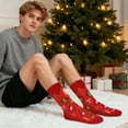 thumbnail image 2 of Funny Socks for Men Women Dad Teenage Boys - MERRY CHRISTMAS YOU FILTHY ANIMAL Novelty Fun Funky Happy Odd Socks - Xmas Secret Santa Gifts Presents Ideas Christmas Eve Box Stocking Fillers for Adults, 2 of 7