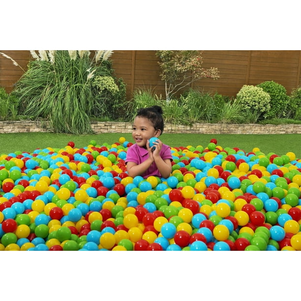Lot De 100 Balles Colorées Pour Enfants - Jeu Extérieur/piscine - Neuves