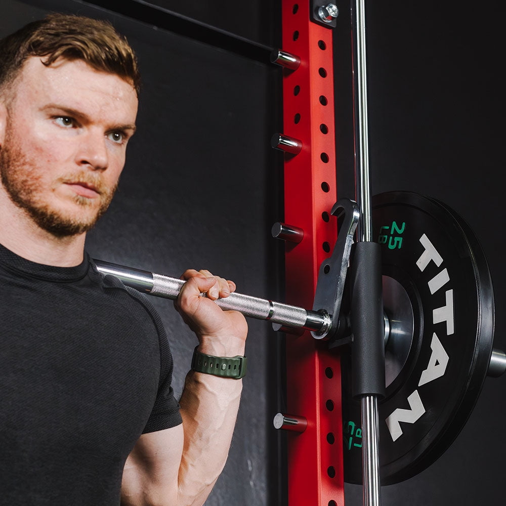 Titan Fitness T-3 Series 91" Smith Machine Power Rack Attachment, 500 LB Capacity