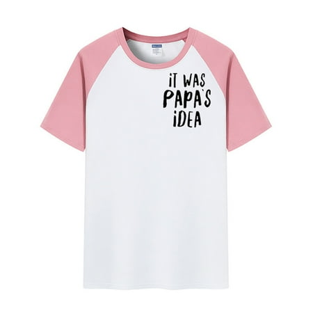 

Kid Teenager Unisex Top Short Sleeve Fun Print T Shirt For Children 3 To 13 Years Humor Gift Summer Clothes