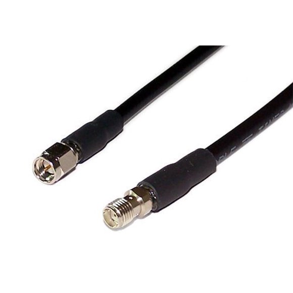 MPD Digital lmr240-sma-mf-10 SMA Mâle à SMA Femelle Jumper - Câble d'Extension d'Antenne Coaxial Ultra Faible Perte LMR-240 (10 Pieds)