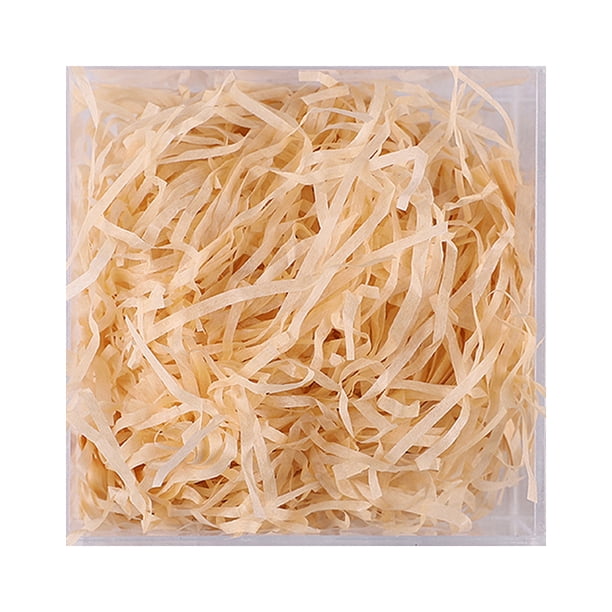 Bearachild 1 paquete de relleno de rafia de papel Lafite, embalaje de regalo triturado, adornos para el hogar, rellenos, dispositivos para boda, Kits de decoración para fiestas champán