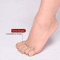 thumbnail image 4 of Soidarity Separadores de dedos Cojín Tubo Tubos Mangas Gel Alivio del dolor Ampollas Superficie antideslizante Dedos de los pies y dedos Deportes al aire Suministros de ortodoncia S Soidarity CE009716-01B, 4 of 6