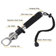 thumbnail image 2 of Ustris Fish Lip Gripper with Scale-Professional Fish Holder, Stainless Steel Fish Scales Digital Weight, 40 Pound Weight Scale Tool, 2 of 7