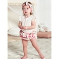 thumbnail image 4 of Gerber Baby Girl Onesies Bodysuit, Diaper Cover & Headband Outfit Set, 3-Piece, (0/3 Months - 12 Months), 4 of 14