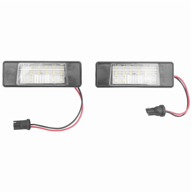 2PCS Luz de MatríCula del NúMero de Maletero del Coche para R51 Q50