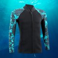 thumbnail image 1 of Top De Surf De Buceo Top De Surf De Buceo Equipo de deportes acuáticos de manga larga con protección de buceo de neopreno (2XL), 1 of 9
