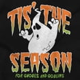 thumbnail image 2 of Halloween Season of Ghouls Goblins Womens Slim Fit Graphic Tee Brisco Brands S, 2 of 5
